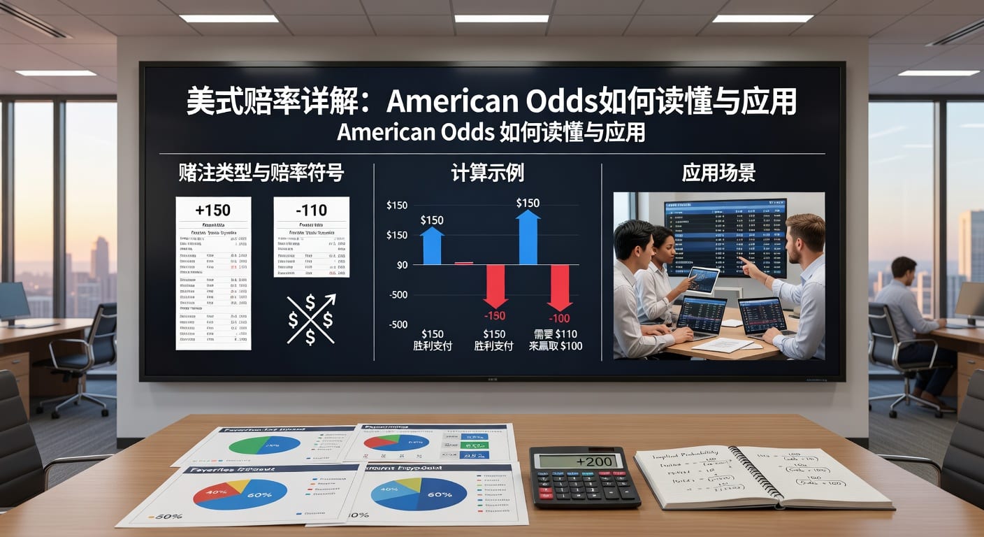 美式赔率 American Odds：资深分析师带你玩转体育竞猜平台