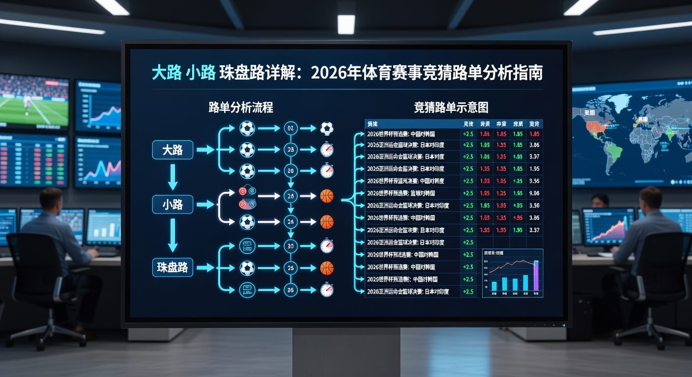 大路小路珠盘路：2026年世界杯博彩实战策略