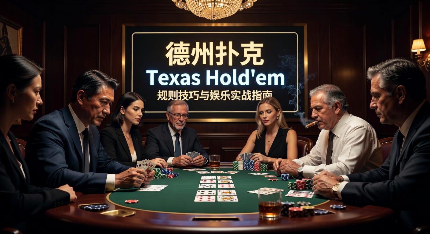 德州扑克Texas Hold'em：资深玩家解析策略与技巧，洞悉制胜之道
