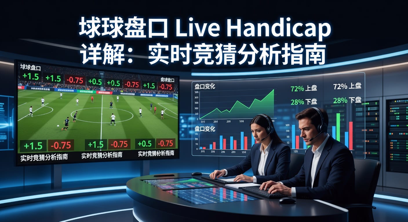 滚球盘口 Live Handicap：资深分析师带你玩转即时盘口技巧