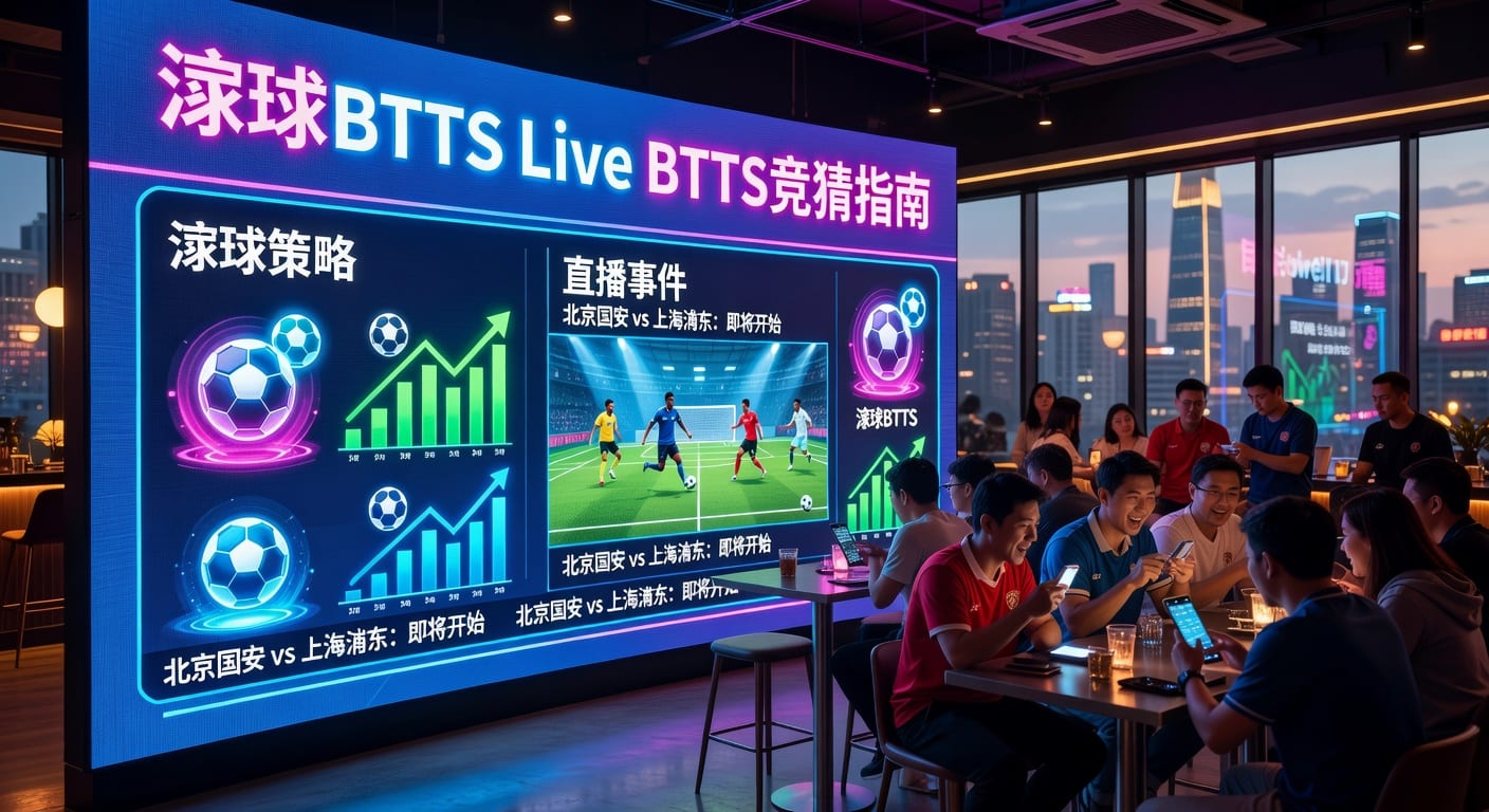 滚球BTTS live BTTS实战解析：动态进球判断