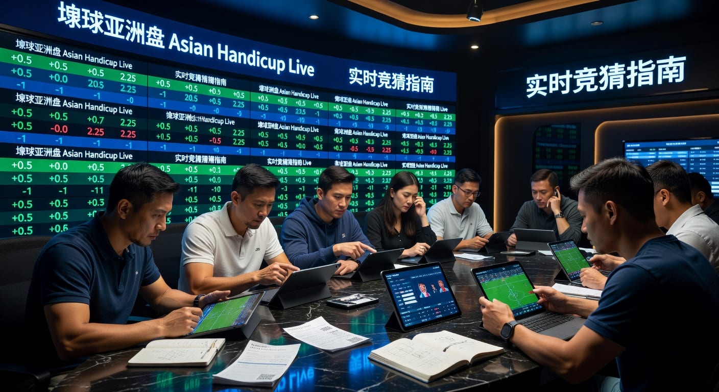 滚球亚洲盘 Asian Handicap Live 实战分析